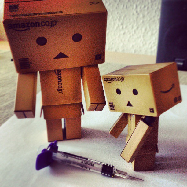 #Danbo first #injection - Instagram auf Pixelino