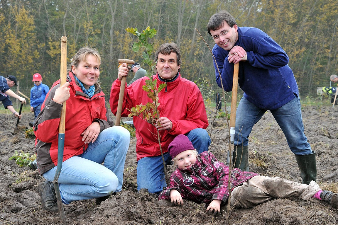 Baumpflanzaktion 2016 Bürger für Bäume