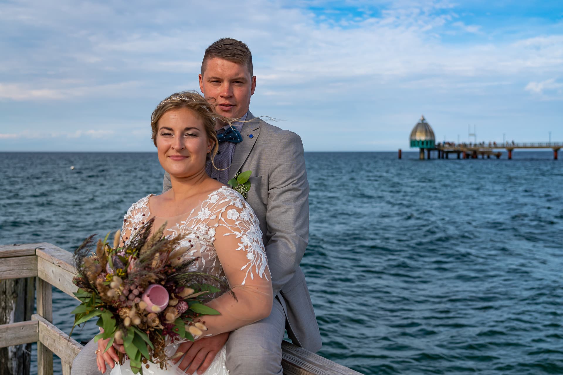 Hochzeitspaar in Zingst